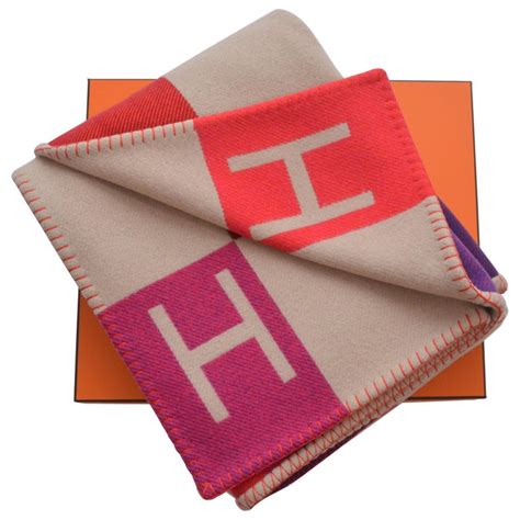 hermes blanket on bed|authentic hermes blanket.